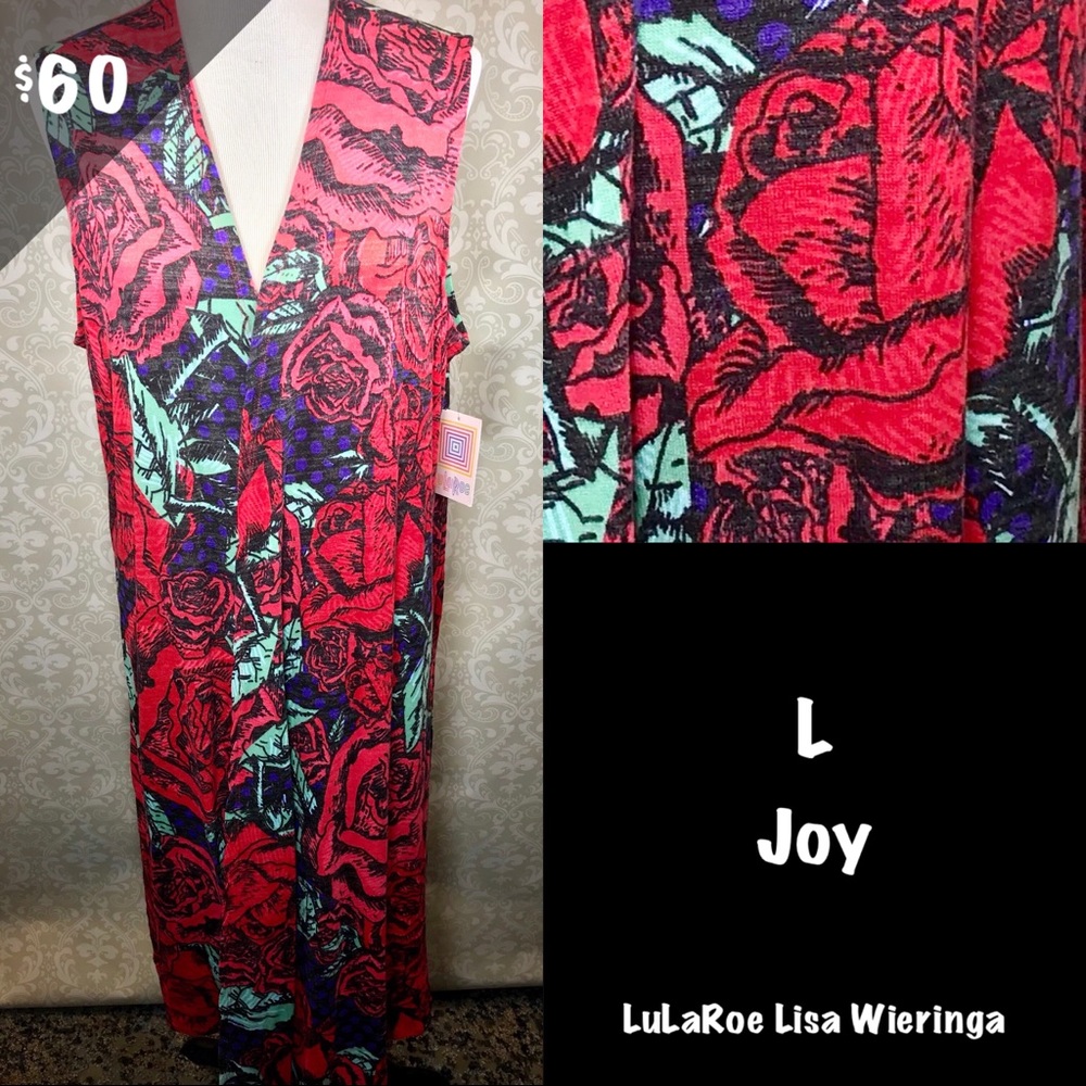 LuLaRoe Joy Vest 🌹